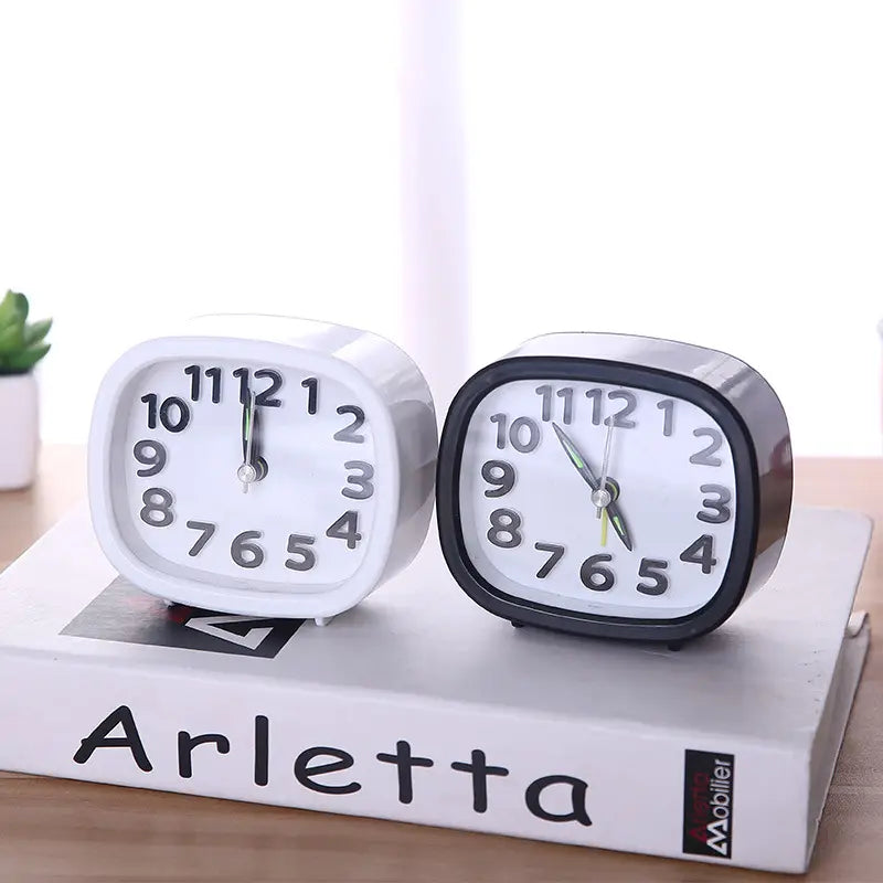 Small Round Alarm Clock Stylish Home Decor MZCHYHAM4352