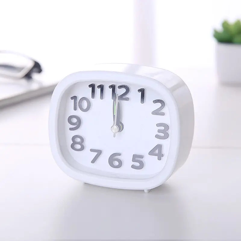 Small Round Alarm Clock Stylish Home Decor MZCHYHAM4352
