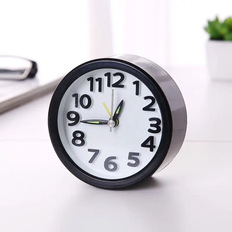 Small Round Alarm Clock Stylish Home Decor MZCHYHAM4352