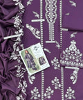 Women's Unstitched Embroidered Suit 3-Piece MZ1734200554MHSE