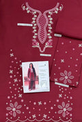 Women's Unstitched Embroidered Suit 2-Piece MZ1734200556MHSE