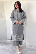 Women's Unstitched Embroidered Suit 2-Piece MZ1734200556MHSE