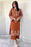 Women's Unstitched Embroidered Suit 2-Piece MZ1734200556MHSE
