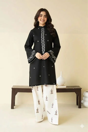 Women's Unstitched Embroidered Suit 2-Piece MZ1734200557MHSE