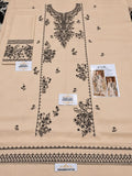 Women's Unstitched Embroidered Suit 2-Piece MZ1734200558MHSE