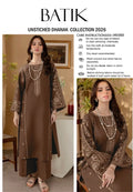 Women's Unstitched Embroidered Suit 2-Piece MZ1734200558MHSE