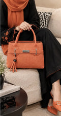Women's Leather Printed Handbag MZ2977200011HEOFFN