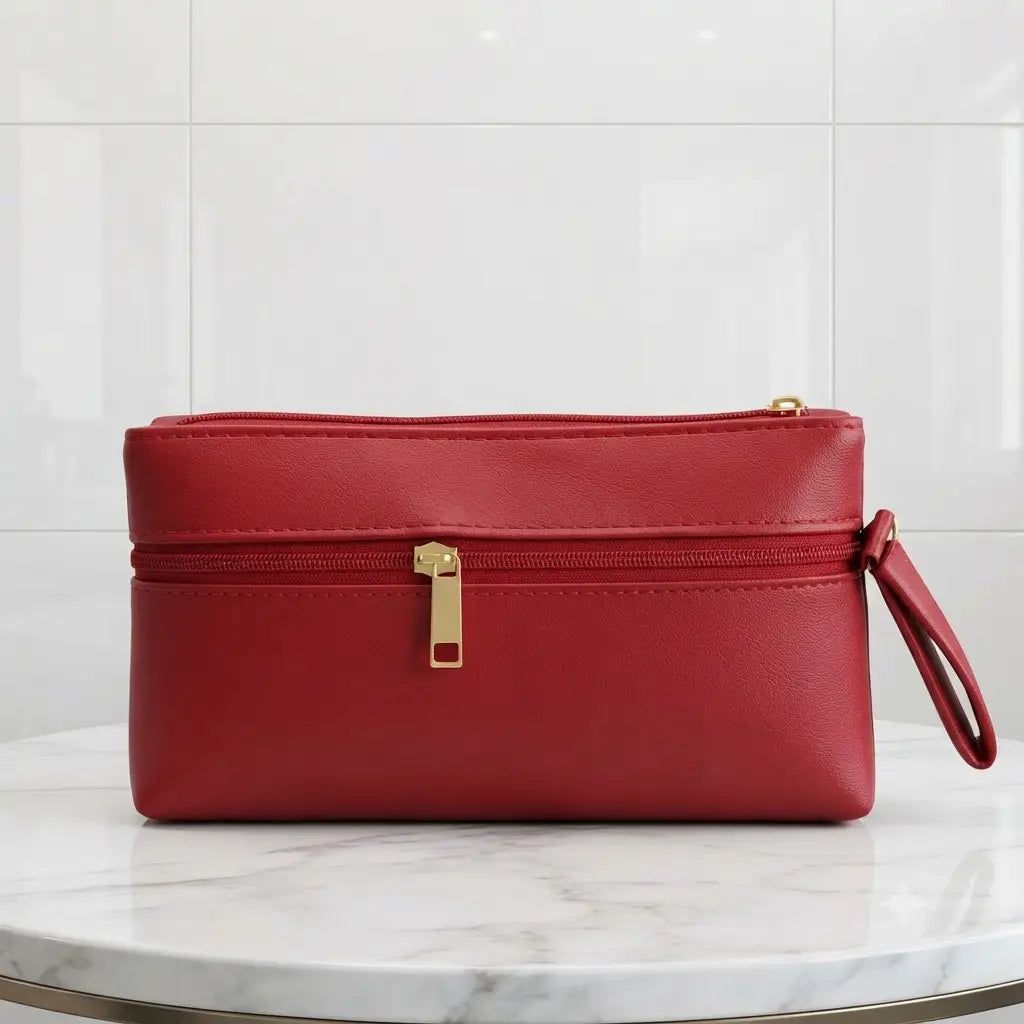 Women's Embroidered Hand Clutch Double Pocket MZ30500000048RITS