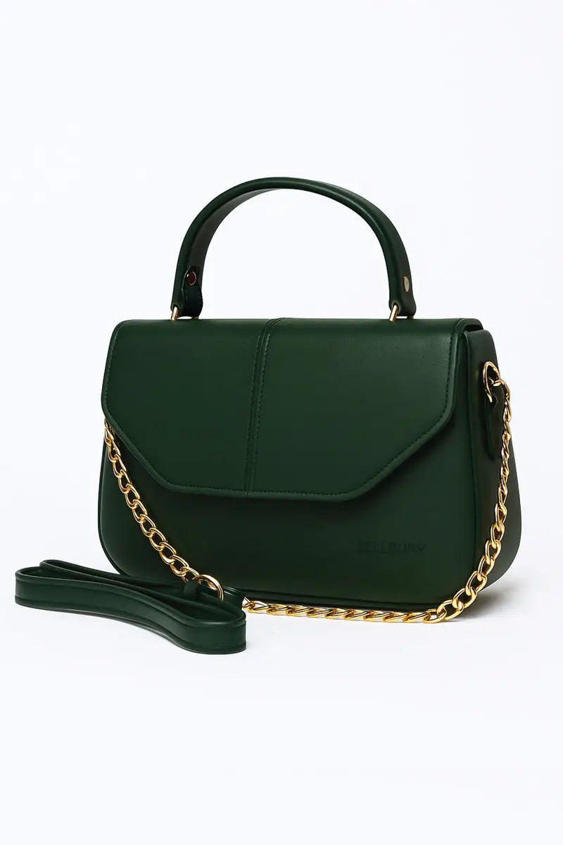 Women's PU Leather Plain Hand Bag MZ3230200001BAOESE