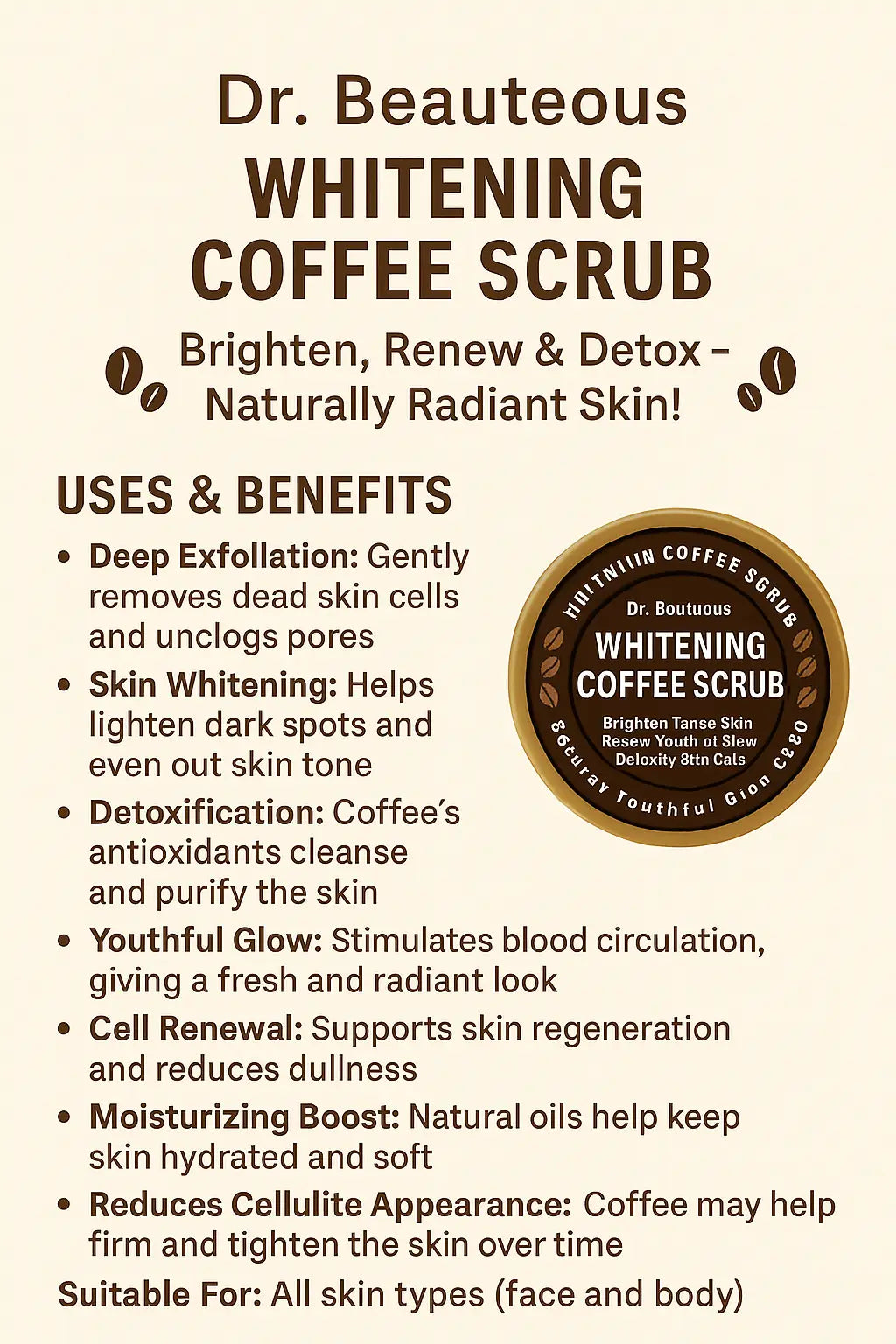 Whitening Facial Scrub MZ3285200007DRBS