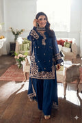 Women's Unstitched Embroidered Suit 3-Piece MZ3292200004HBTS