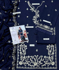 Women's Unstitched Embroidered Suit 3-Piece MZ3292200004HBTS