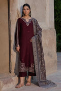 Women's Unstitched Embroidered Suit 3-Piece MZ3292200027HBTS